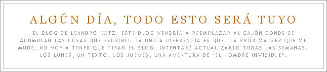 El blog de Leandro Katz