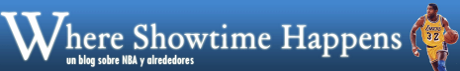 Where showtime happens. Blog sobre NBA y alrededores.